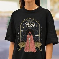 Greta Van Fleet Shirt, Greta Van Fleet Tour Shirt, Dreams In Gold Shirt