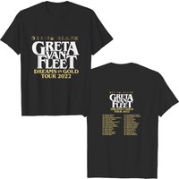 Greta Van Fleet Dreams In Gold Tour Shirt | Greta Van Fleet Dreams In Gold Tour 2022 T Shirt