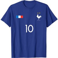 France Football Team T-shirt With Personalized Number And Name