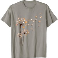 Corgi Flower Fly Dandelion Shirt Cute Dog Lover T-shirt