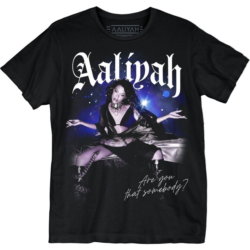 Aaliyah - That Somebody Unisex T-shirt — Mens T Shirts