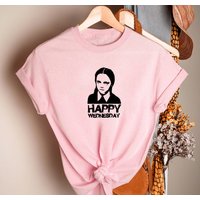 Happy Wednesday Addams Tee Shirt — T-shirts pour hommes