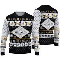 Hendricks Gin Scotland Whiskey Ugly Sweater