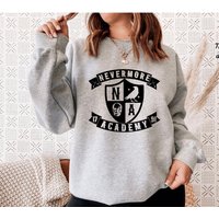 Wednesday Nevermore Logo Wednesday Adams Nevermore Academy Sweatshirt