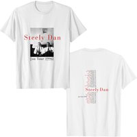 Steely Dan On Tour 1996 Unisex T-shirt, Steely Dan Rock Band 90s Tour Concert — T-shirts pour hommes