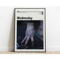 Wednesday Poster, The Things From Wednesday, Addams Family Posters