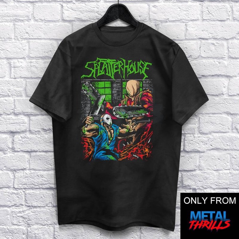 Splatterhouse T-shirt Unisex Metal Shirts — T-shirts pour hommes