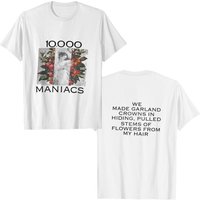 Vintage 90s 10,000 Maniacs Alternative Rock Band Rare Tee Shirt — T-shirts pour hommes