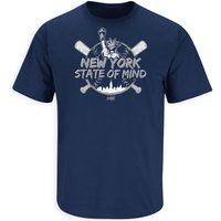 New York State Of Mind (nyy) T-shirt For New York Baseball Fans — T-shirts pour hommes