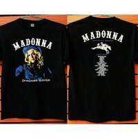 Vintage 2001 Madonna Drowned World Tour Don't Tell Me Era Concert T-shirt