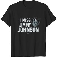 I Miss Jimmy Johnson Shirt For Dallas Fans | Unlicensed Dallas Football Apparel — T-shirts pour hommes