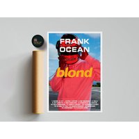 Frank Ocean - Blond Album Poster / Room Decor