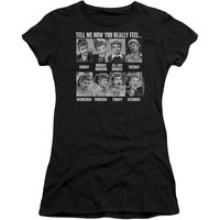 I Love Lucy Tell Me How You Really Feel Juniors And Women Black T-shirts — T-shirts pour hommes