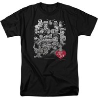 I Love Lucy 60 Years Of Fun Black Shirts — T-shirts pour hommes