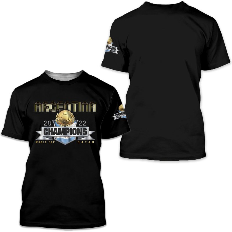 World Cup Argentina, Champions T-shirt — T-shirts pour hommes
