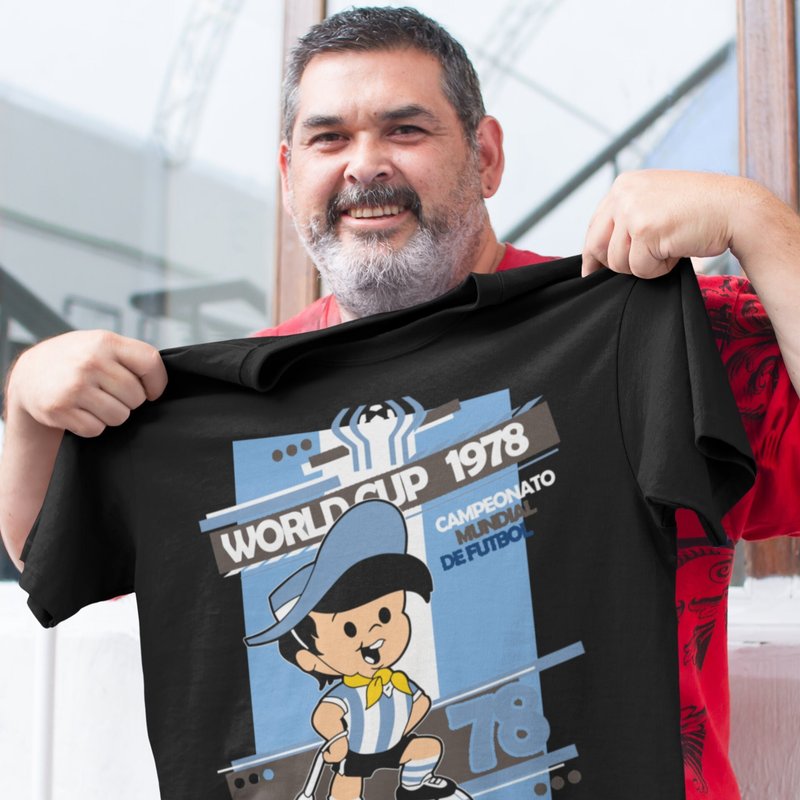 World Cup - Argentina 78 Classic T-shirt, Gauchito - Argentina 78 T-shirt — T-shirts pour hommes