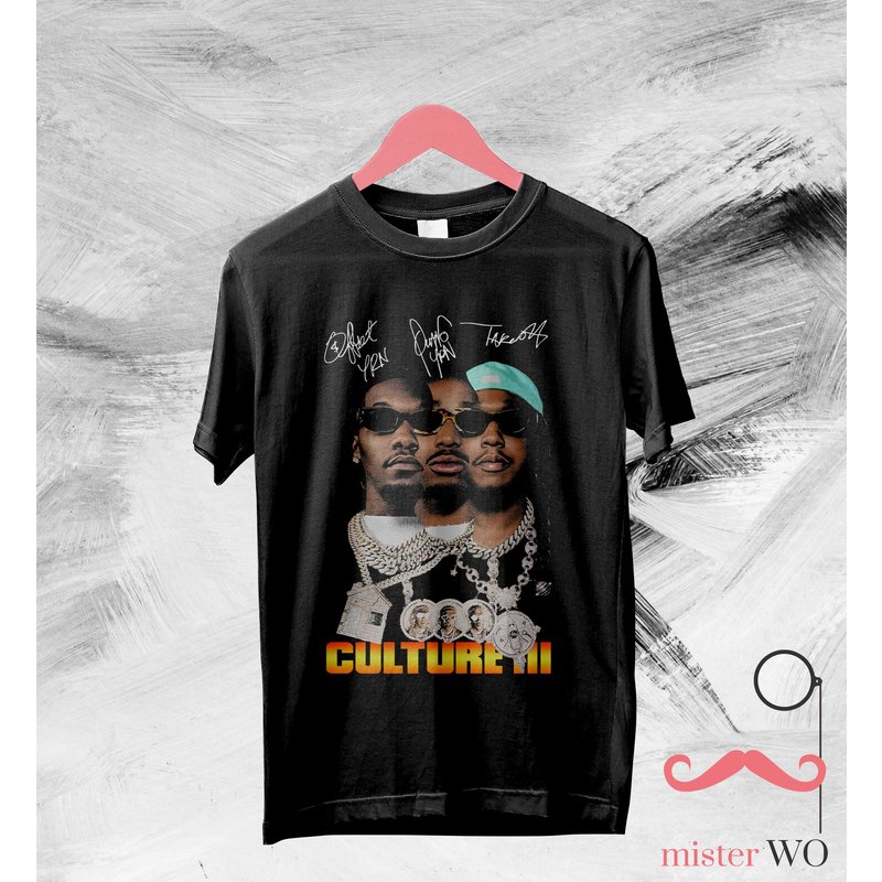 Migos Culture Iii Graphic T-shirt - Migos Shirt, Migos Tour, Takeoff Shirt, Music Shirt, Gift For Fan