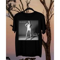 Vintage Mariah Carey Singer Print Shirt — T-shirts pour hommes