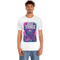 Billy Strings Art Shirt American Guitarist Bluegrass Musician Cary Music Festival 2023 Tour Shirt — T-shirts pour hommes