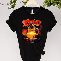 The Last In Line Shirt, Dio Last In Line Tour T-shirt, Dio Band T-shirt