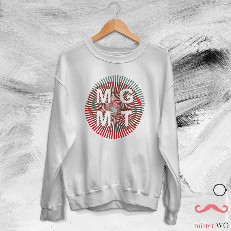Mgmt Tour Sweatshirt - Mgmt Shirt, Classic Rock — Sweats à capuche pour hommes