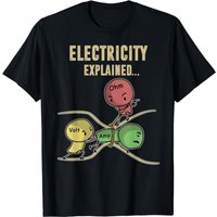 Funny Ohm's Law T-shirt - Hilarious Electricity Design Gift — Mens T Shirts