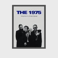 The 1975 Poster, Being Funny In A Foreign Language Vintage Style