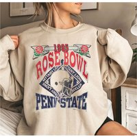1995 Vintage Penn State Rose Bowl Sweatshirt, Penn State Rose Bowl Sweatshirt