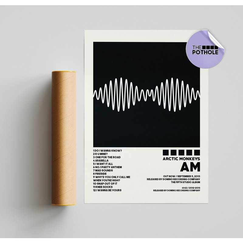 Arctic Monkeys Posters / Am Poster / Album Cover Poster — Posters & Prints