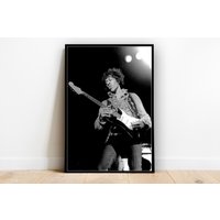 Jimi Hendrix, Vintage, Wall Decor Poster — Affiches et impressions