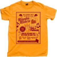 Gus Polinski Polka King Of The Midwest Mid West Kenosha Kickers Sheboygan Wisconsin John Candy Home Alone 2 3 Shirt