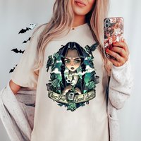 Wednesday Addams Nevermore Academy Shirt — Mens T Shirts