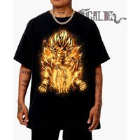 Super Saiyan Vegito Golden Dragon Ball Shirt