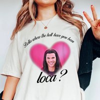 Bella Where The Hell Have You Been Loca Shirt, Jacob Shirt, Twilight Fan, New Moon Shirt, Jacob Black, Jacob & Bella, Twilight Shirt — T-shirts pour hommes