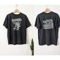 Vintage Rancid Merch T-shirt 2001 Double Side