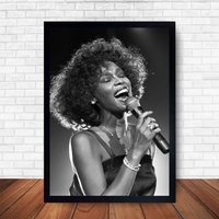 Whitney Houston Music Poster — Posters & Prints