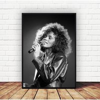 Whitney Houston Music Poster — Affiches et impressions