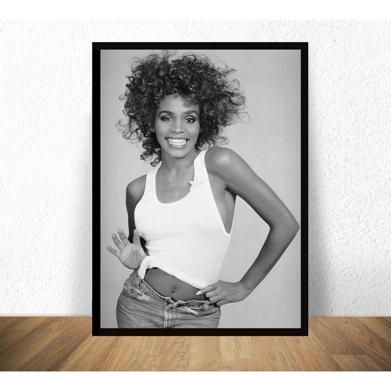 Whitney Houston Music Poster — Affiches et impressions