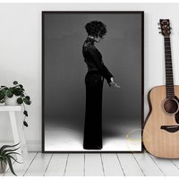 Whitney Houston Music Poster Canvas Wall Art Family — Posters & Prints