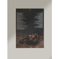 Sza Sos And Good Days Poster For Fans — Affiches et impressions