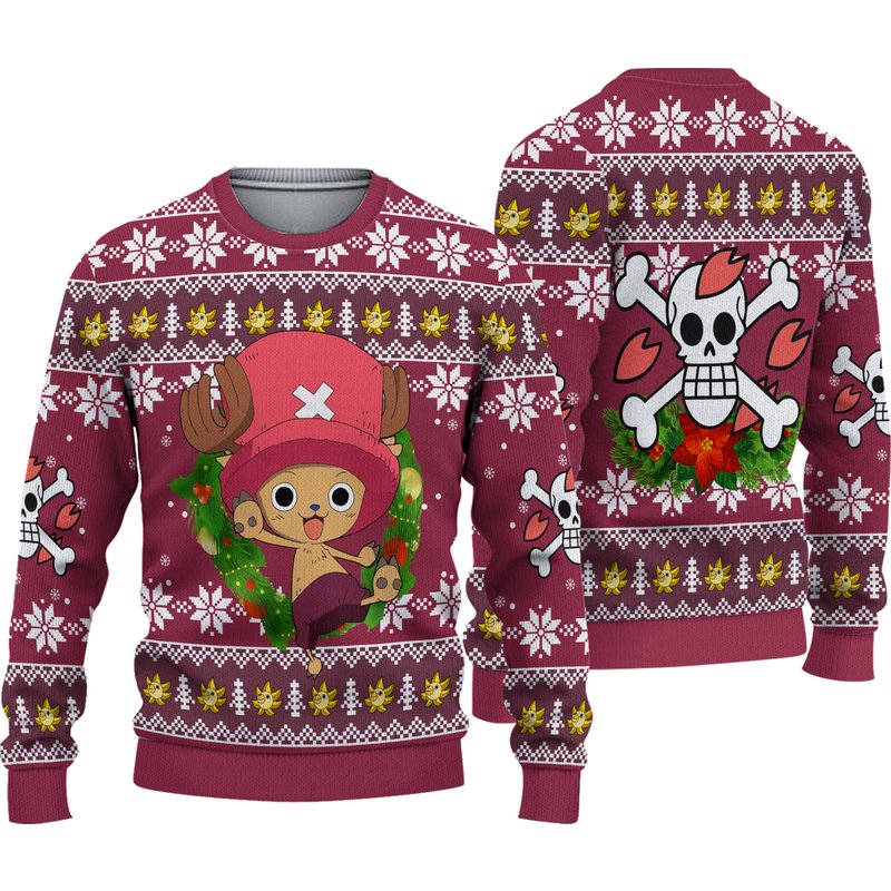 Tony Choppers Ugly Christmas Ugly Sweater — Chandails pour hommes