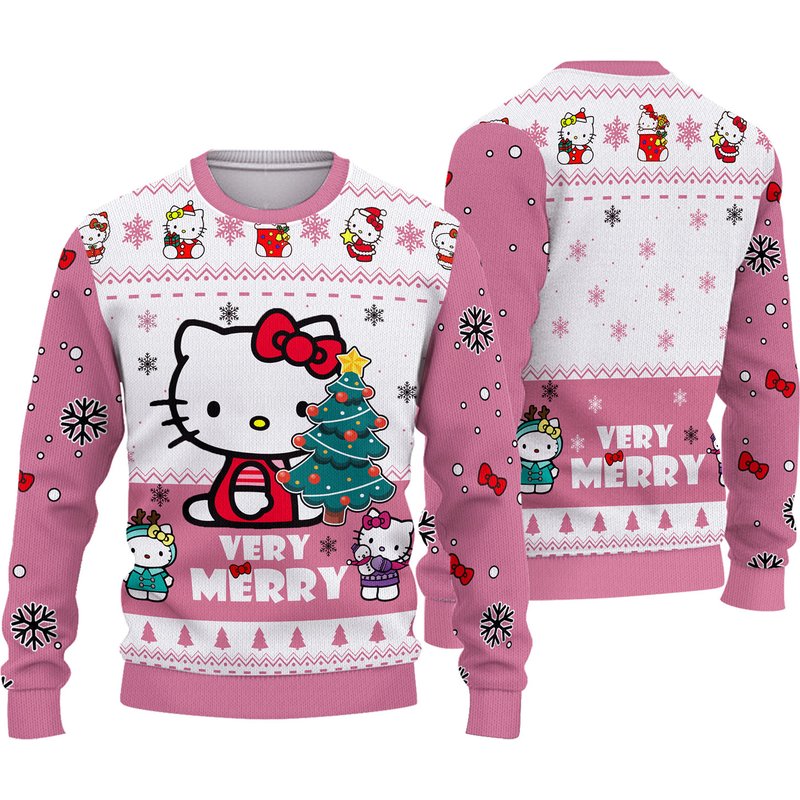 Hello Kittys Ugly Christmas Ugly Sweater