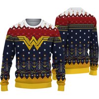 Wonder Womans Ugly Christmas Ugly Sweater