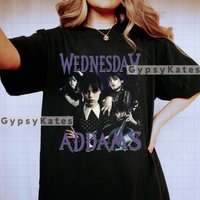 Wednesday Addams 90s Vintage Shirt
