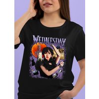 T-shirt Wednesday Addams T-shirt, Gift Addams Family/wednesday Girl — T-shirts pour hommes