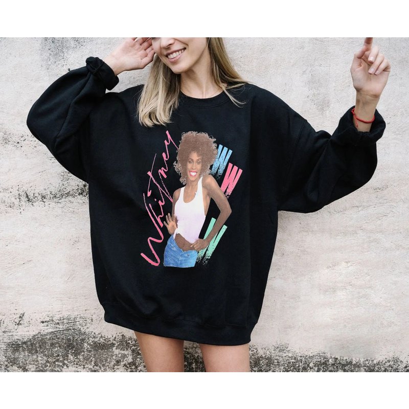 Vintage 1987 Whitney Houston Shirt, Whitney Houston Sweatshirt