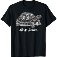 Box Turtle Tee Shirt - Gift For Turtle Lovers