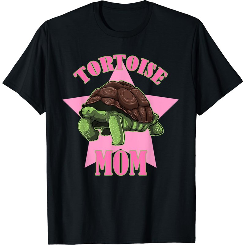 Tortoise Mom Vintage Turtle Mama Tortoises Reptile Lover T-shirt — Mens T Shirts