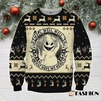 Nightmare Before Christmas Knitted Sweater — Mens Hoodies