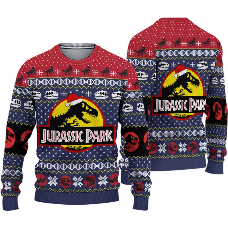 Jurassic Park Funny Sweater — Chandails pour hommes
